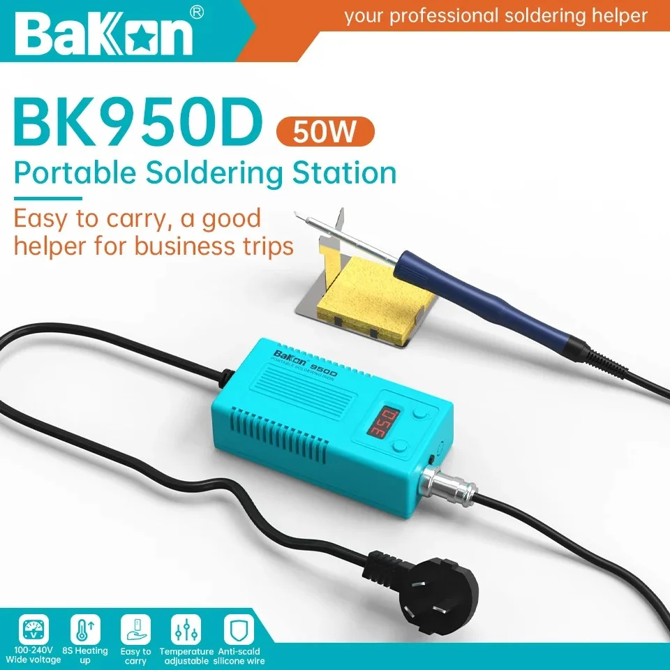 Electronics Repair Training - Bakon BK950D Lehimleme İstasyonu Estación T12