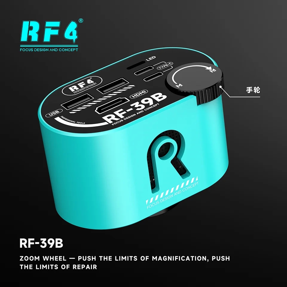 Electronics Repair Microscope - RF4 RF-39B Kayıpsız Yakınlaştırma Geniş Açılı