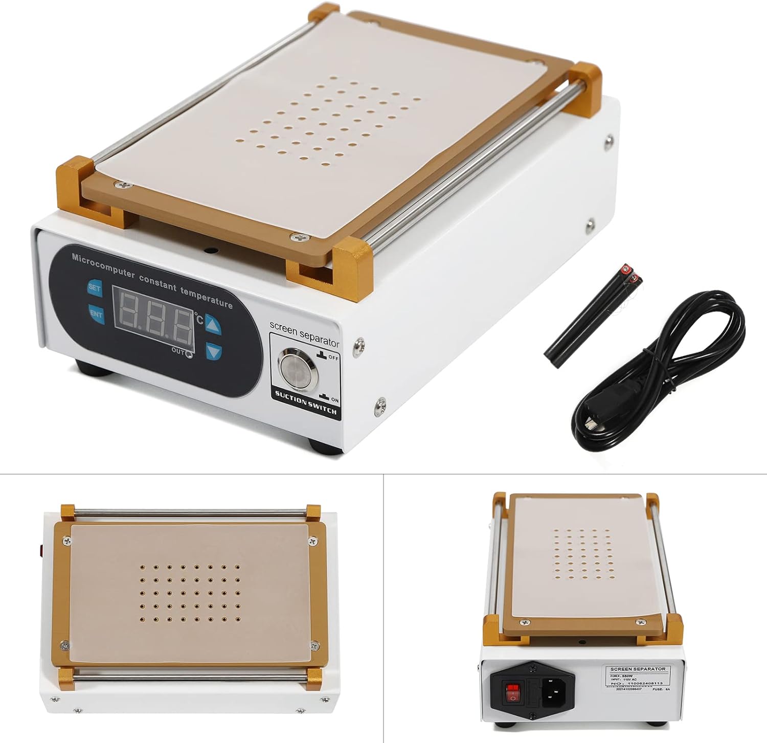 7 inç LCD Ekran Ayırıcı Makine - Screen Separator Machine incelemesi ve fiyatı
