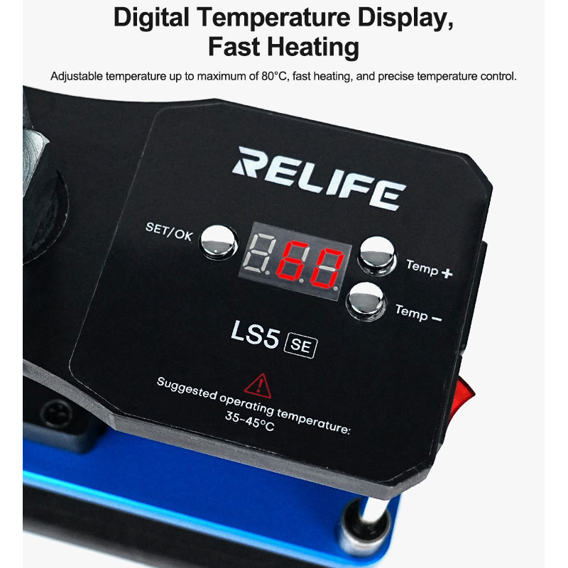 RELIFE LS5 SE Isıtma ve Tutma  - Screen Separator Machine incelemesi ve fiyatı
